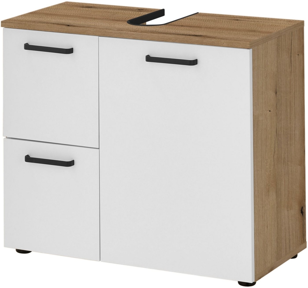 BASIC by Balculina Waschbeckenunterschrank Vanice, Badezimmerschrank B/H/T 70x60x35cm (1-St) Breite 70cm, Softclose, FSC-Mix 70%,Made in Europa Bild 1