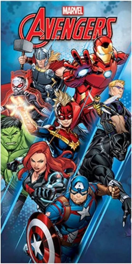 MARVEL Badetuch Avengers Strandtuch Superheld Unisex Handtuch Fast Dry Duschtuch Bild 1