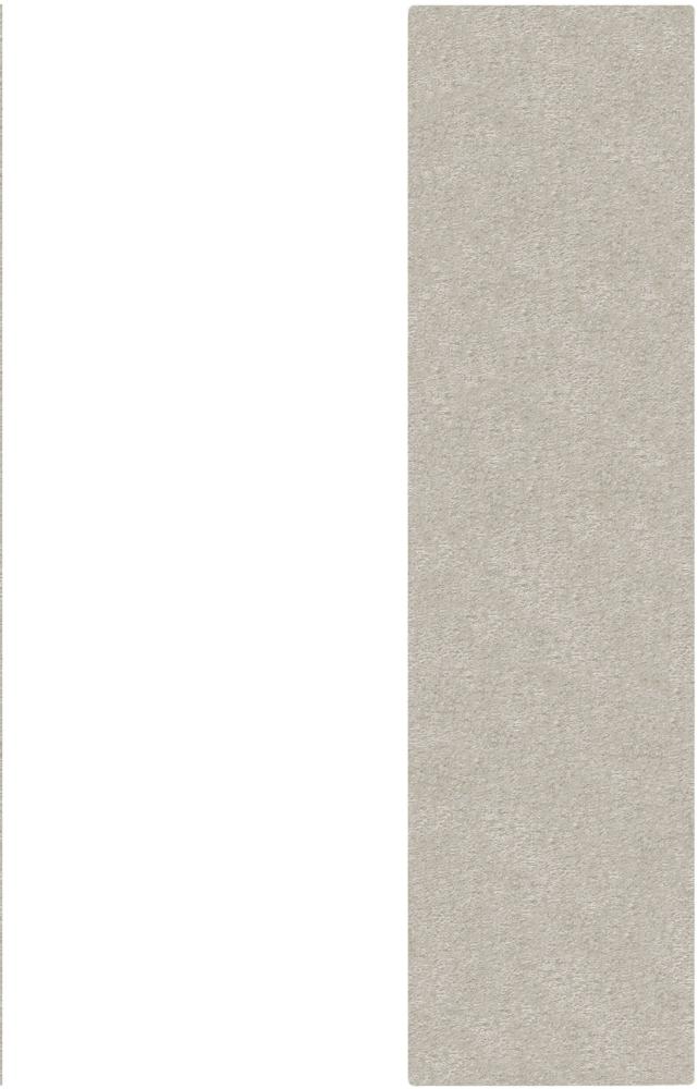 Kadima Design Hochflor-Teppich "Dovel" - Recyceltes Polyester - Nachhaltig & Weich. Farbe: Beige, 60x230 cm Bild 1