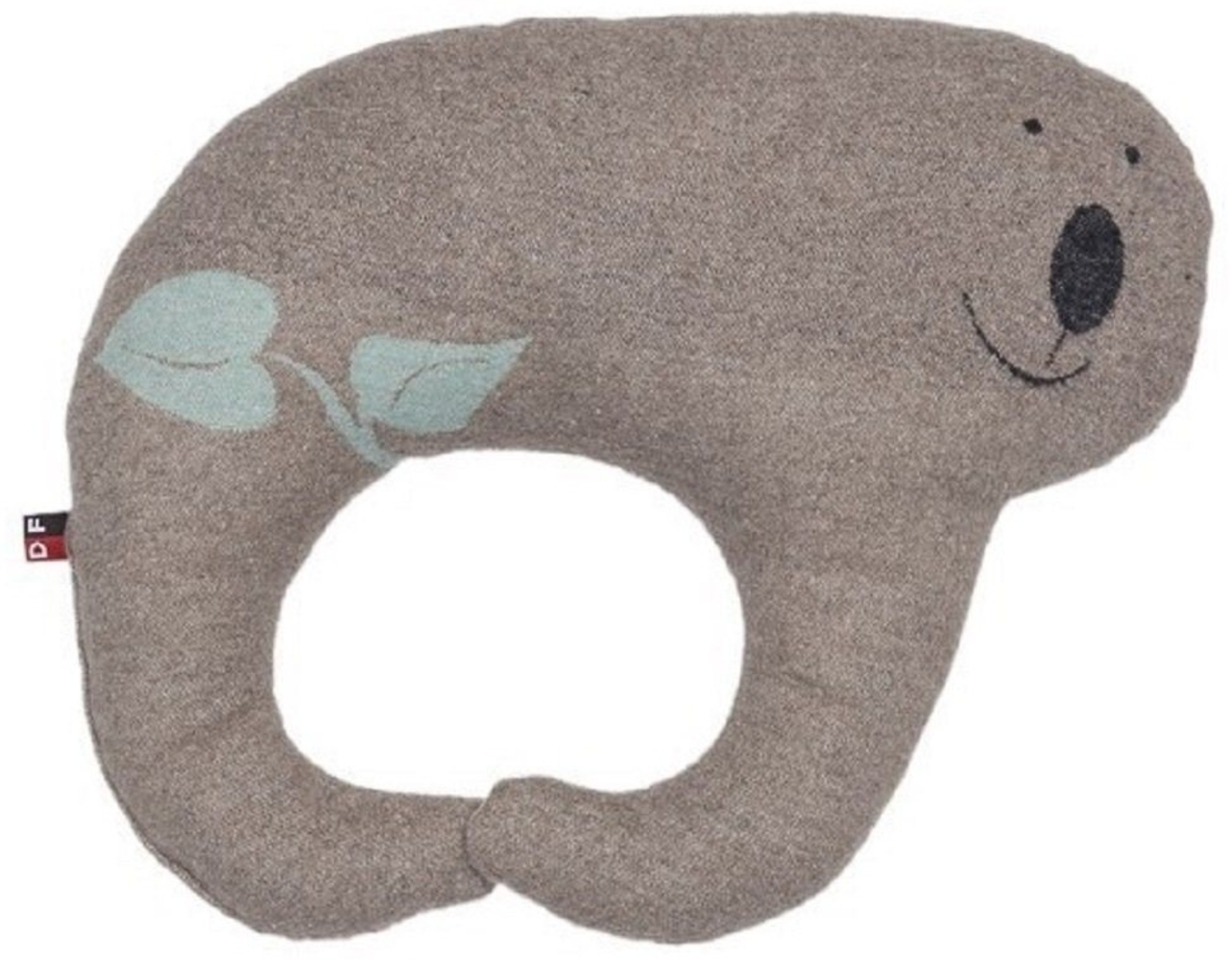 DAVID FUSSENEGGER Nackenkissen Kissen gefüllt Juwel 'Faultier' 40 x 35 cm Rauch Bild 1