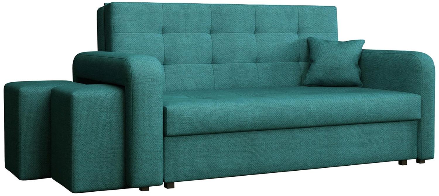 Schlafsofa Viva Home III, Nische für Hocker auf der linken Seite, Farbe: Enjoy 17 Bild 1