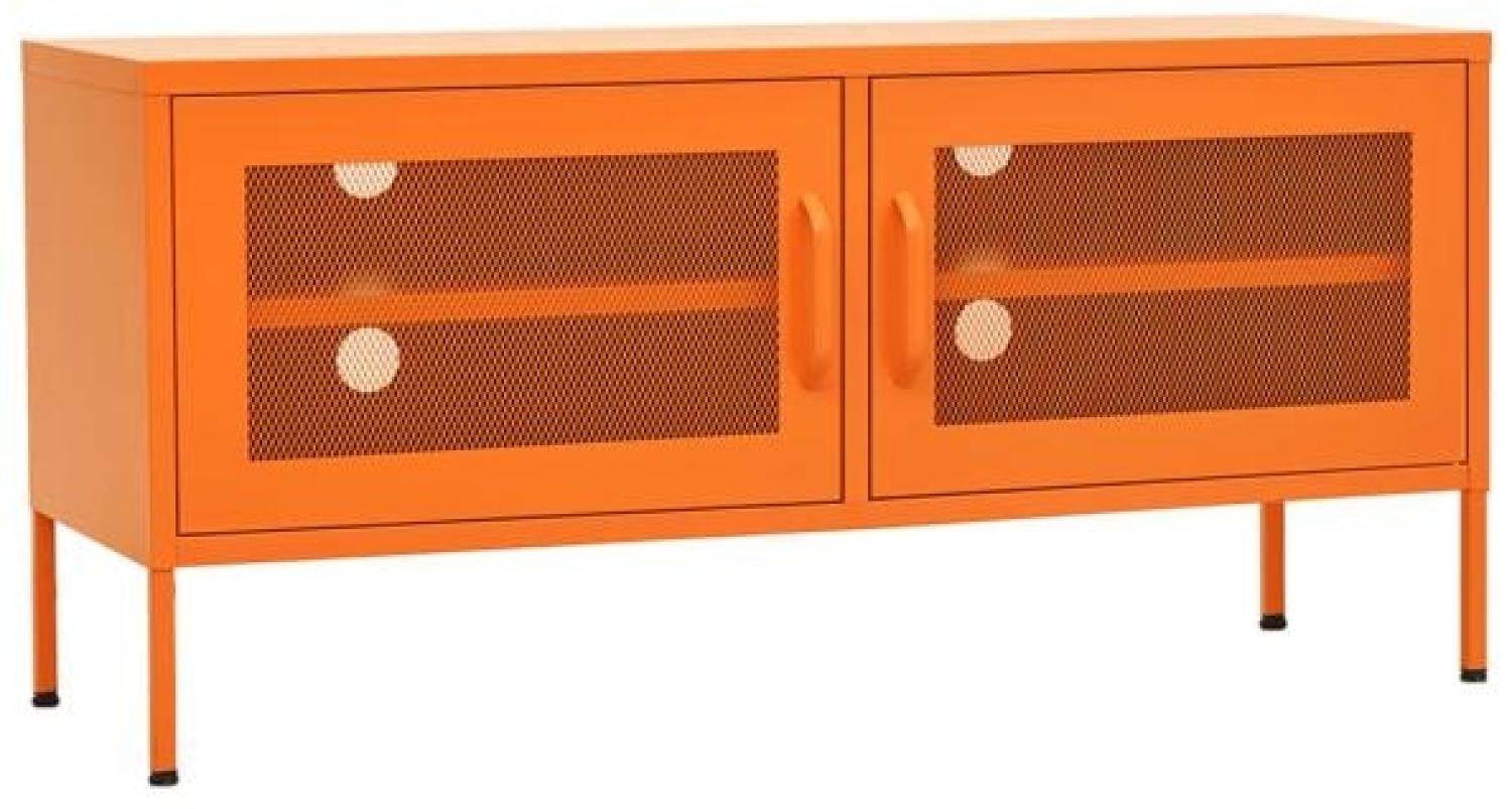 vidaXL TV-Schrank Orange 105x35x50 cm Stahl [336237] Bild 1