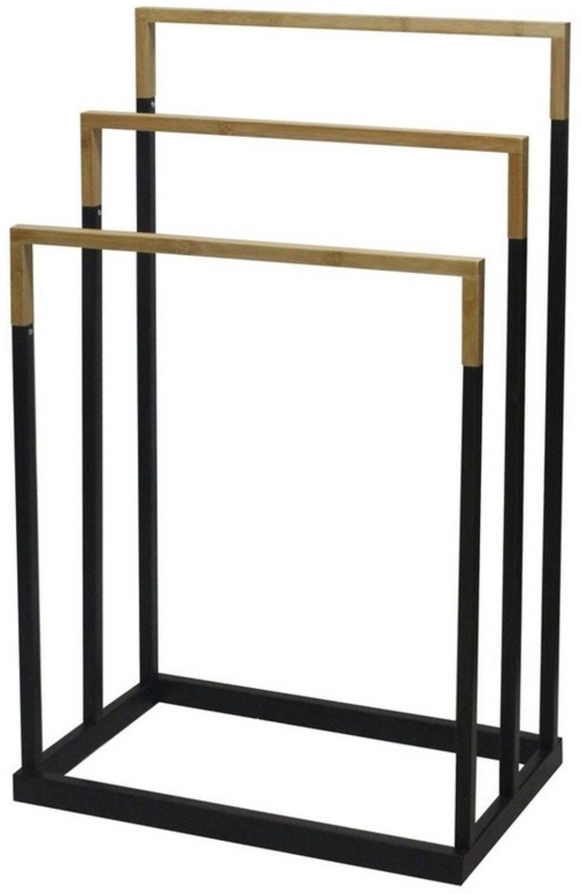 HTI-Line Handtuchständer Handtuchhalter mit 3 Stangen, Handtuchständer Bild 1