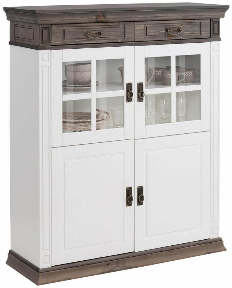 Home affaire Highboard Vinales, Vitrine, Breite 112 cm Bild 1