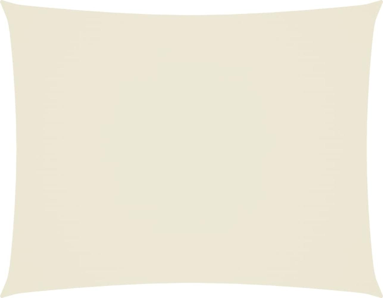 vidaXL Sonnensegel Oxford-Gewebe Rechteckig 4x6 m Creme 42299 Bild 1