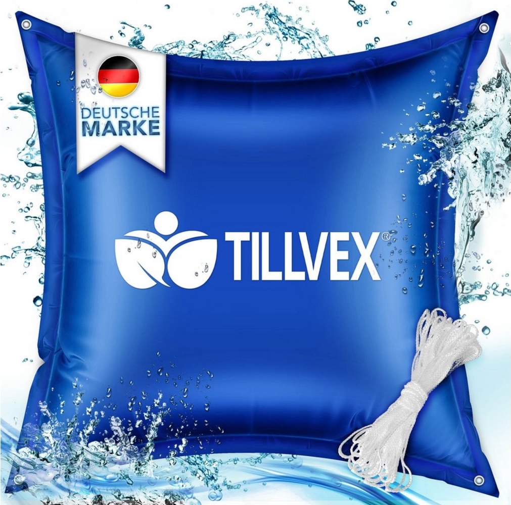 tillvex Pool tillvex® Poolkissen Winter Luftkissen XXL Winterkissen Pool Abdeckung (Poolkissen Winter XXL), Poolpolster Pool Abdeckung Bild 1