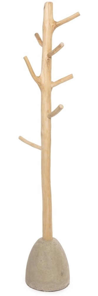 Der Beton-Garderobenständer - Natur - Natürlich - 25x25x150cm Bild 1