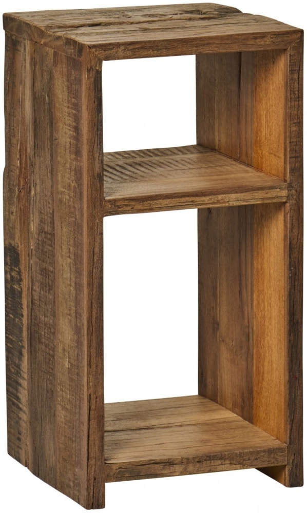 Ib Laursen - Beistelltisch Nachttisch Holz UNIKA mit 2 Fächer 2106-00 Bild 1