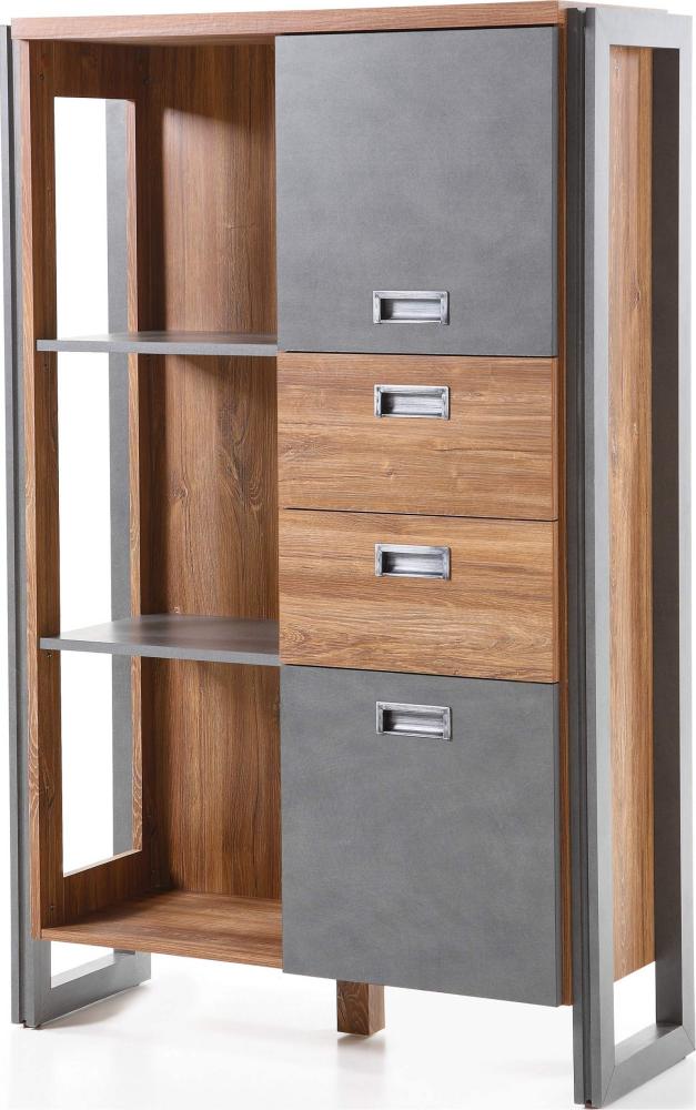 99rooms Belfast Highboard Stirling Eiche Bild 1