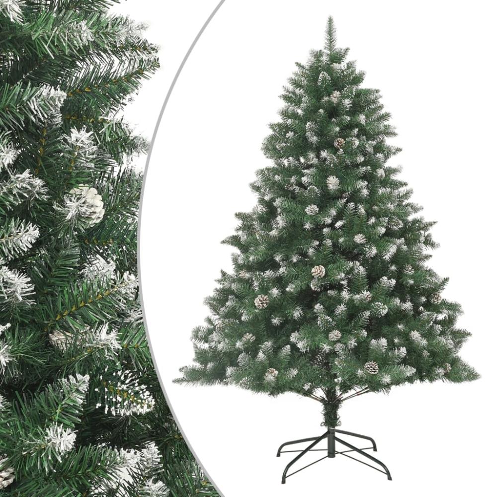 vidaXL Künstlicher Weihnachtsbaum mit Ständer 180 cm PVC 345161 Bild 1