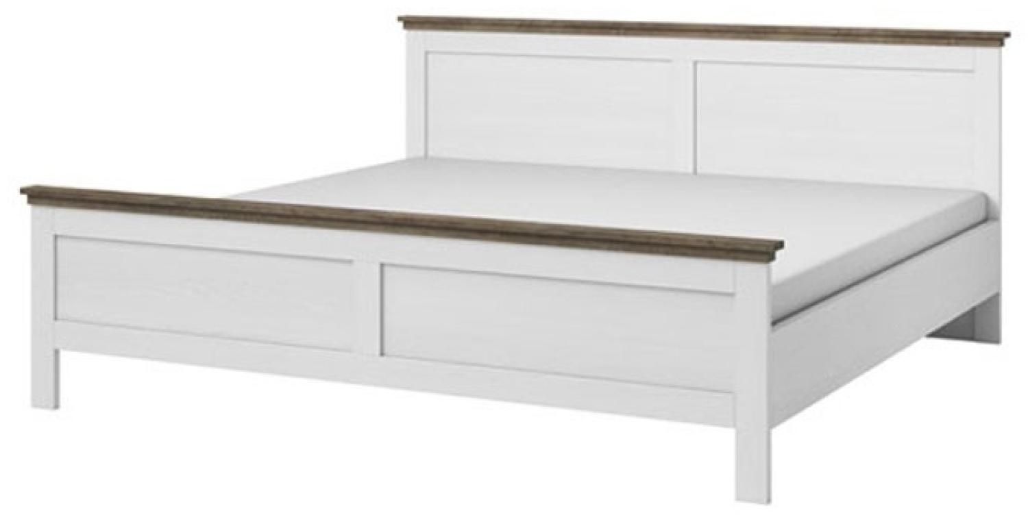 Doppelbett Evora Bettgestell 180x200 cm Abisko Ash Eiche Lefkas Bild 1