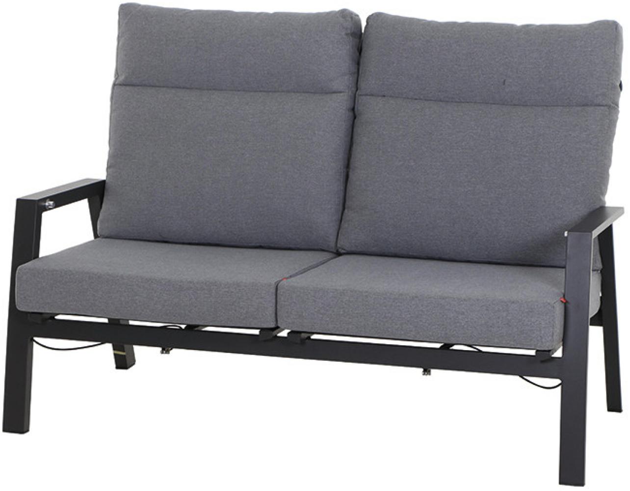 Siena Garden Loungebank Valencia Aluminium Ranotex®-Gewebe grau J04049 Bild 1