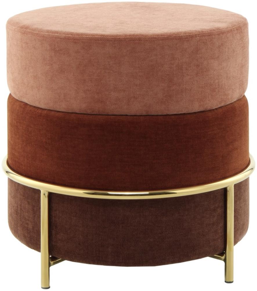 Hocker Elanie 200 Terrakotta Bild 1