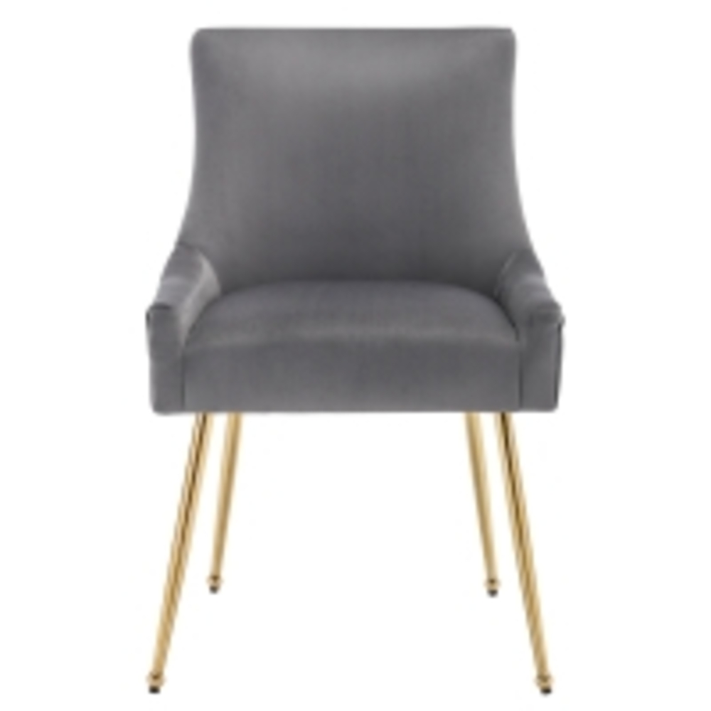 ComfortXL Esszimmerstuhl M1529, Holzwerkstoff, Grau, 54x87x58cm Bild 1