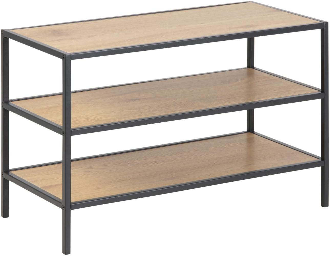 Schuhschrank Sea Schuhregal Schuhablage Schuhständer Regal Eiche Dekor Bild 1