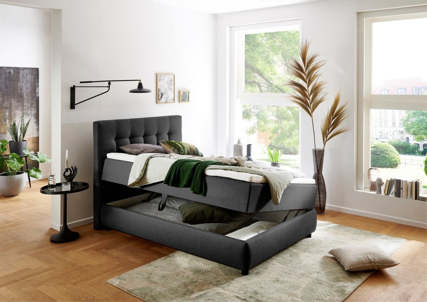 ATLANTIC home collection Boxbett LILO, inkl. Bettkasten und Topper Bild 1