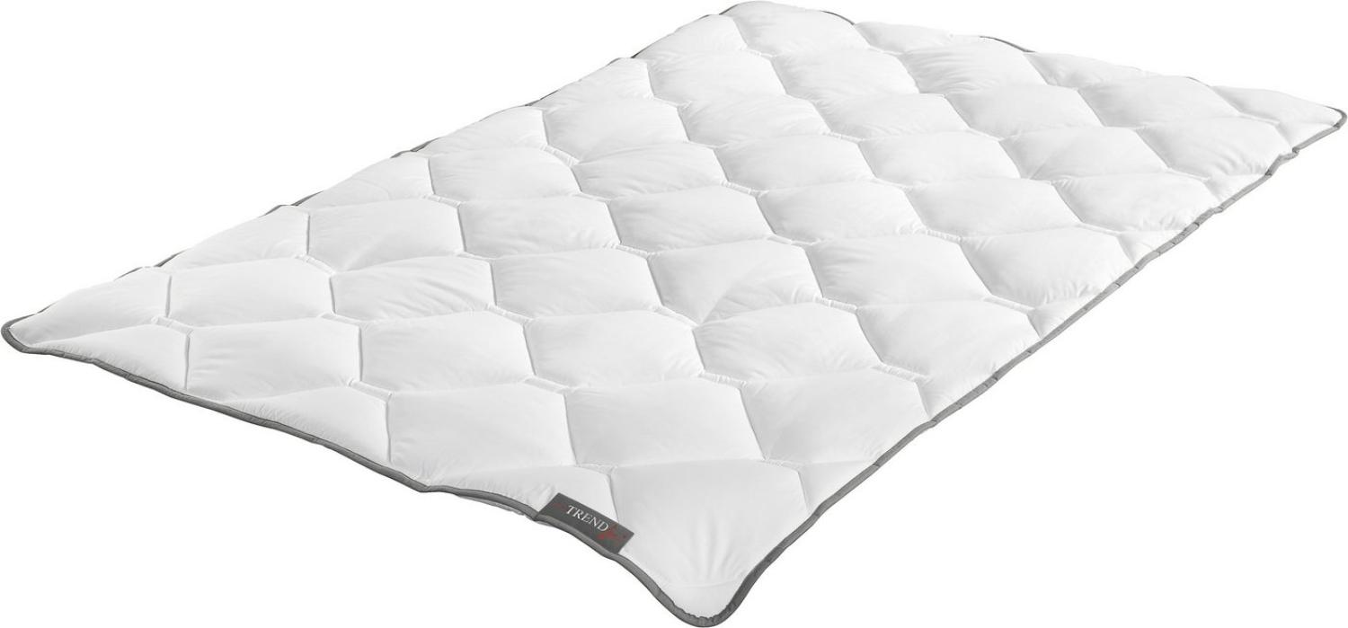 Badenia Trendline Steppbett Micro Mono weiß 135 x 200 cm Bettdecke Schladecke Bild 1