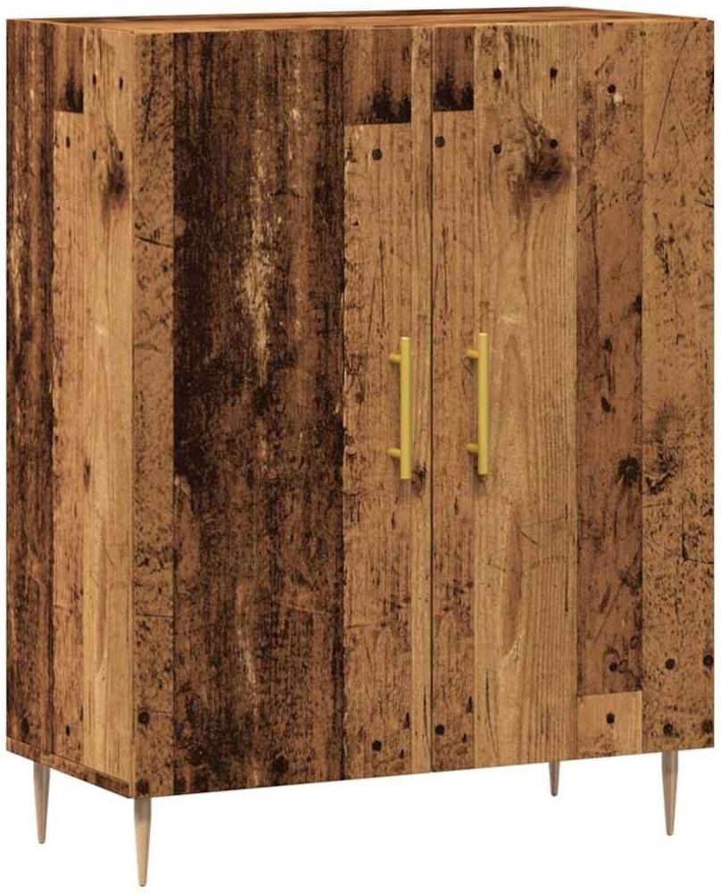 vidaXL Sideboard Altholz-Optik 69,5x34x90 cm Holzwerkstoff 857175 Bild 1