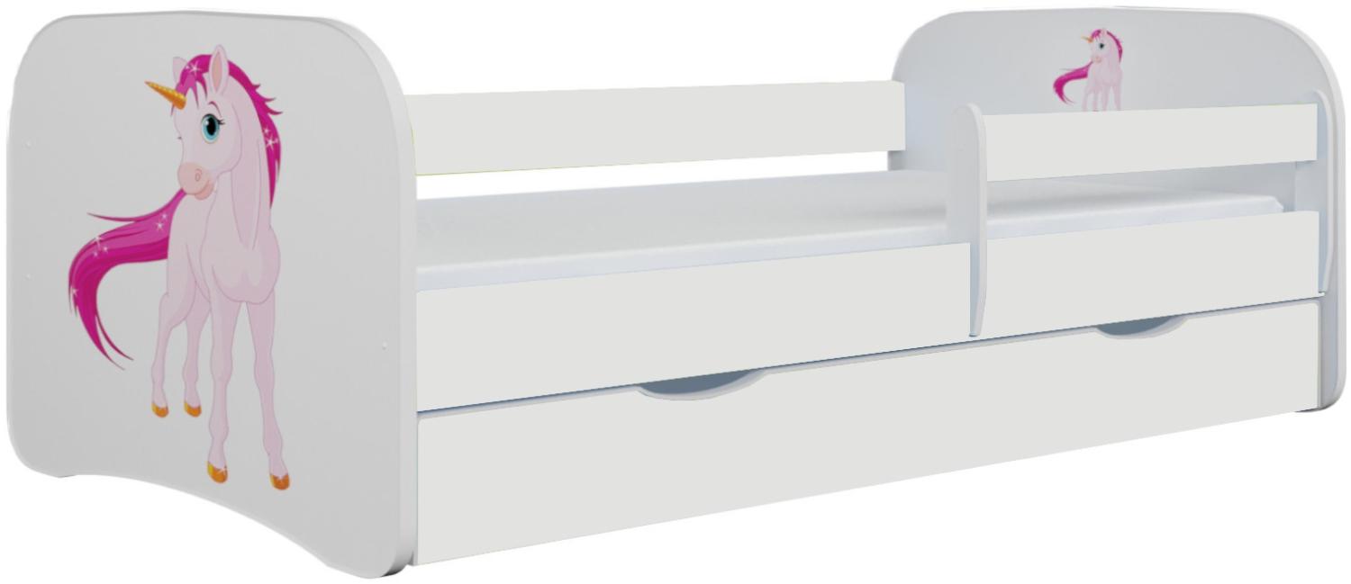 Kinderbett Jona inkl. Rollrost + Matratze + Bettschublade 70*140 cm Bild 1