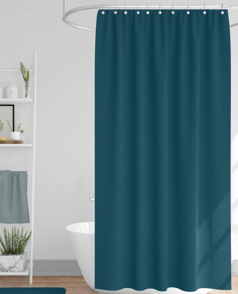 Urban Living Duschvorhang Badewannenvorhang Duschgardine Dusch-Vorhang Breite 180 cm, aus 100 % Polyester - bis 40° C waschbar Bild 1