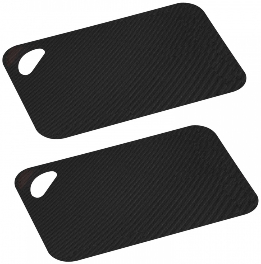 Schneidunterlage 2er-Set, schwarz 29 x 19 cm Bild 1