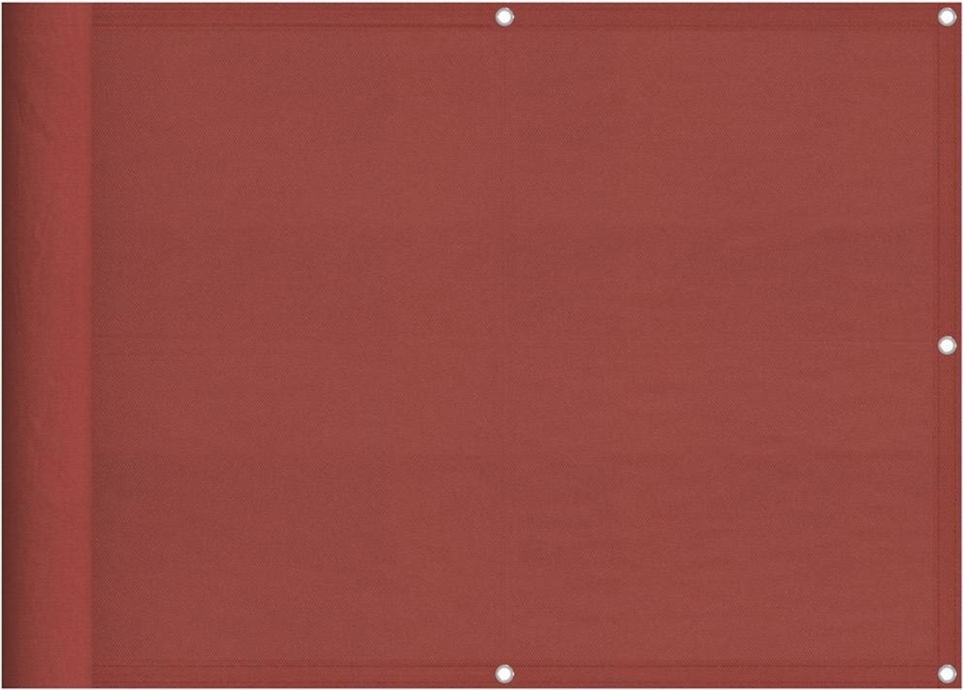vidaXL Balkon-Sichtschutz Terrakotta 75x800 cm 100 % Polyester-Oxford 42002085 Bild 1