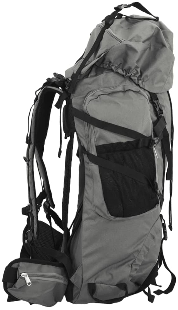 vidaXL Wanderrucksack Grau 80 L Oxford-Gewebe 4009968 Bild 1