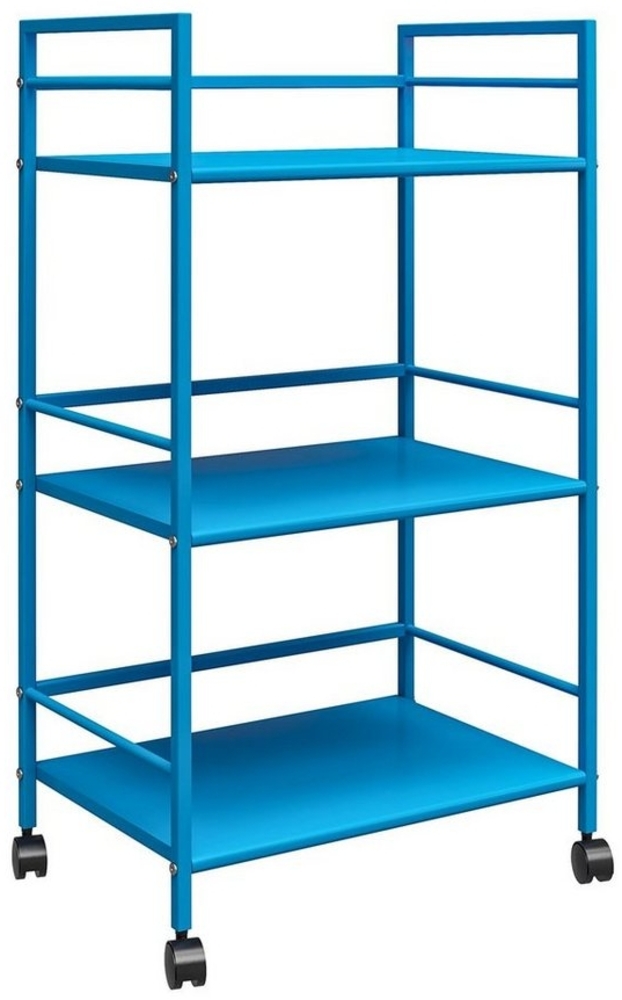 loft24 Rollwagen Cache, aus Metall mit 3 Fächer, Breite 43 cm Bild 1