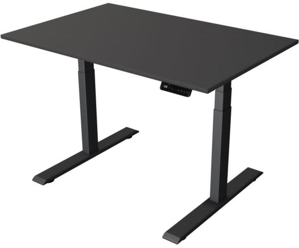 Kerkmann Steh-/Sitztisch Move 2 elektrisch Fuß anthrazit 120x80x63-127 Bild 1