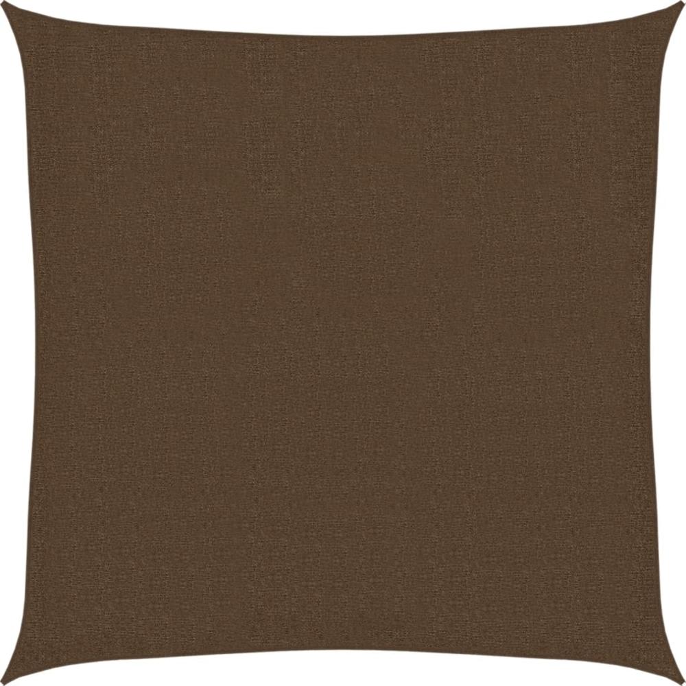 vidaXL Sonnensegel 160 g/m² Braun 2,5x2,5 m HDPE 311768 Bild 1