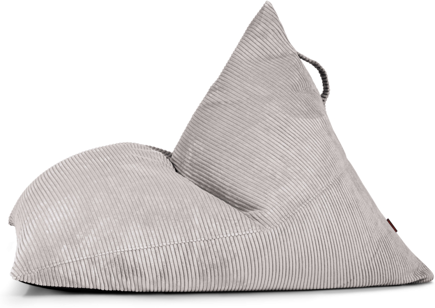 Sitzsack ‘Razz‘, Bezugstoff - Waves, 100% Polyester, White Grey, 90x130x110 cm. Bild 1