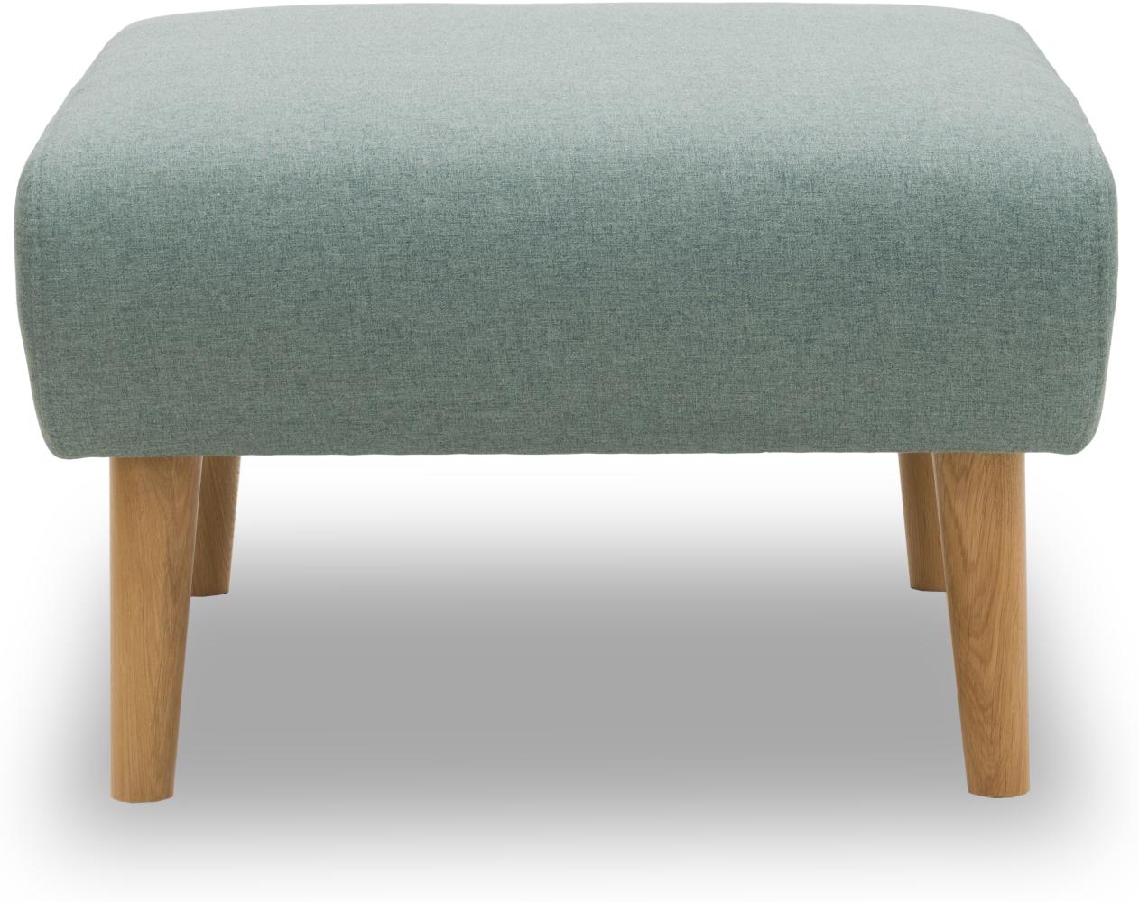 DOMO Collection Swift FK, Hocker, Webstoff eisblau, 75 x 68 cm Bild 1