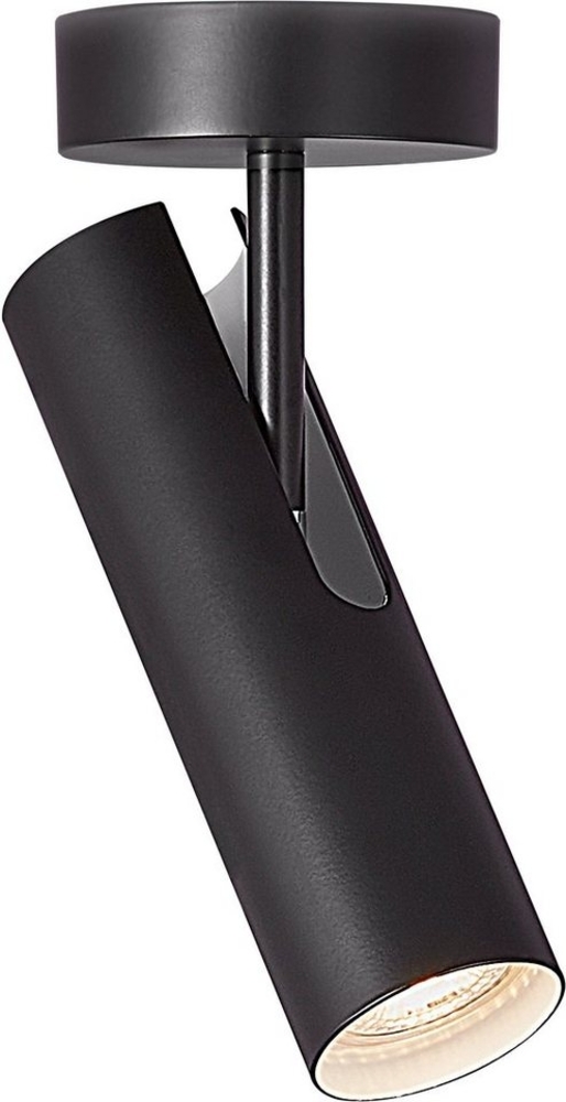 dftp MIB Deckenleuchte schwarz GU10 dimmbar 10x20 cm Bild 1