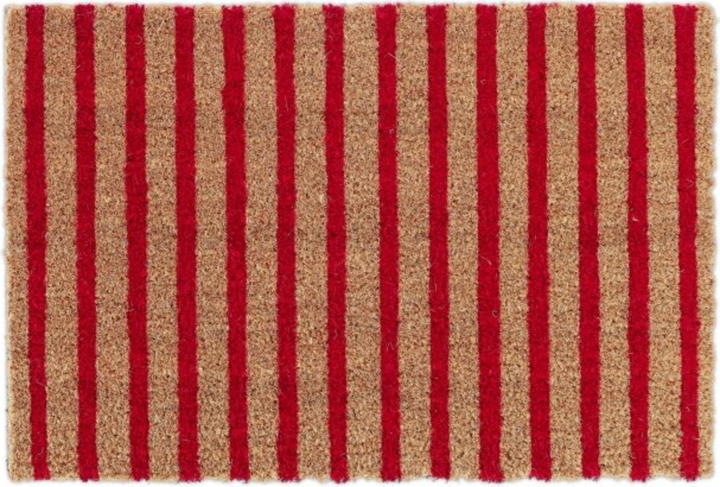 Kokos Fußmatte rot-natur gestreift 10042693 Bild 1