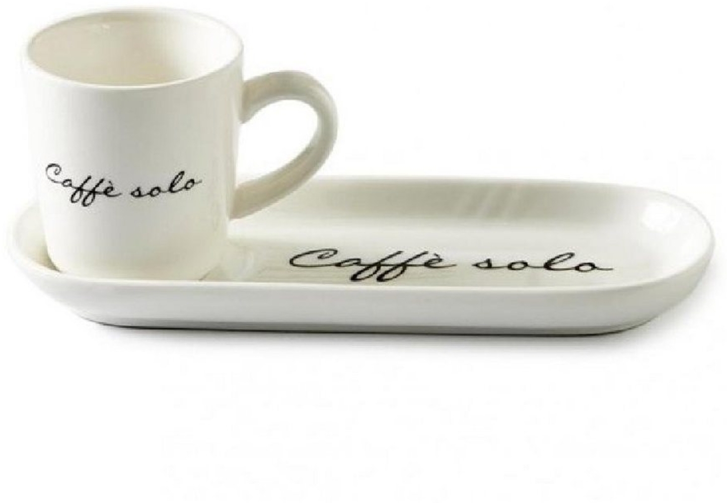 Riviera Maison Espressotasse mit Untertasse Caffé Solo (2-teilig) 129230 Bild 1