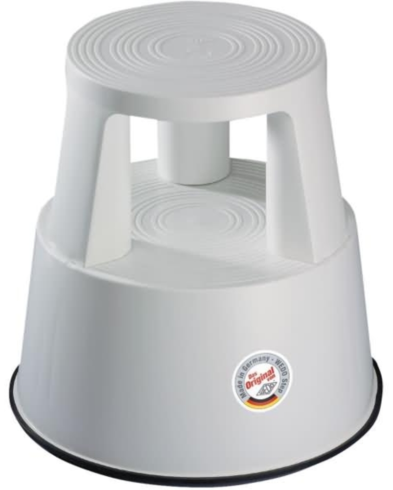 Wedo Rollhocker Kunststoff Step lichtgrau Bild 1