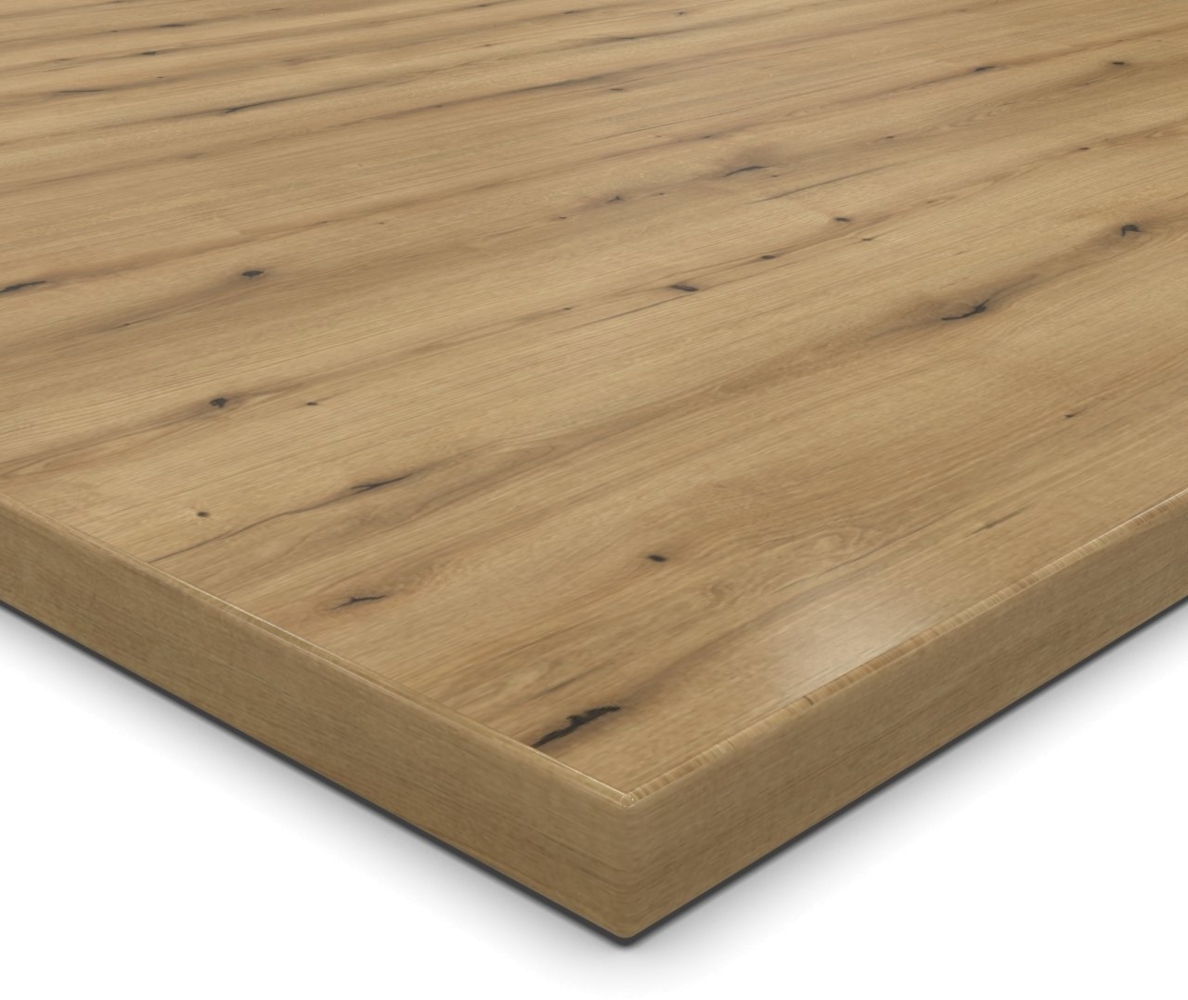 Dekor Spanplatte 19mm Tischplatte Eiche Evoke Coast K5573 IR mit ABS Kante Umleimer - Größe 100 x 140 cm - Höhe 1,9 cm - Farbe Eiche Evoke Coast Bild 1