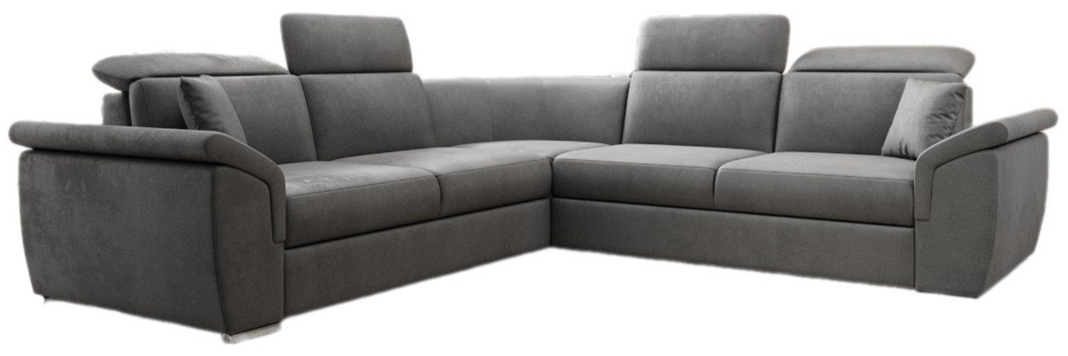 Luxusbetten24 Schlafsofa Designer Sofa Fernando, mit Schlaffunktion und Stauraum Bild 1