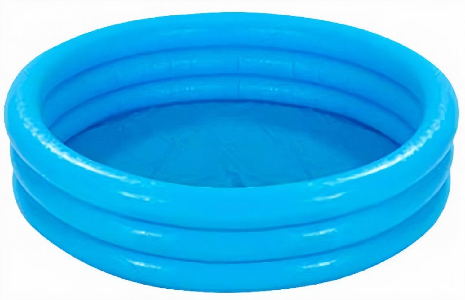 Pool 3-Ring Crystalblue, 168 x 38 cm Bild 1