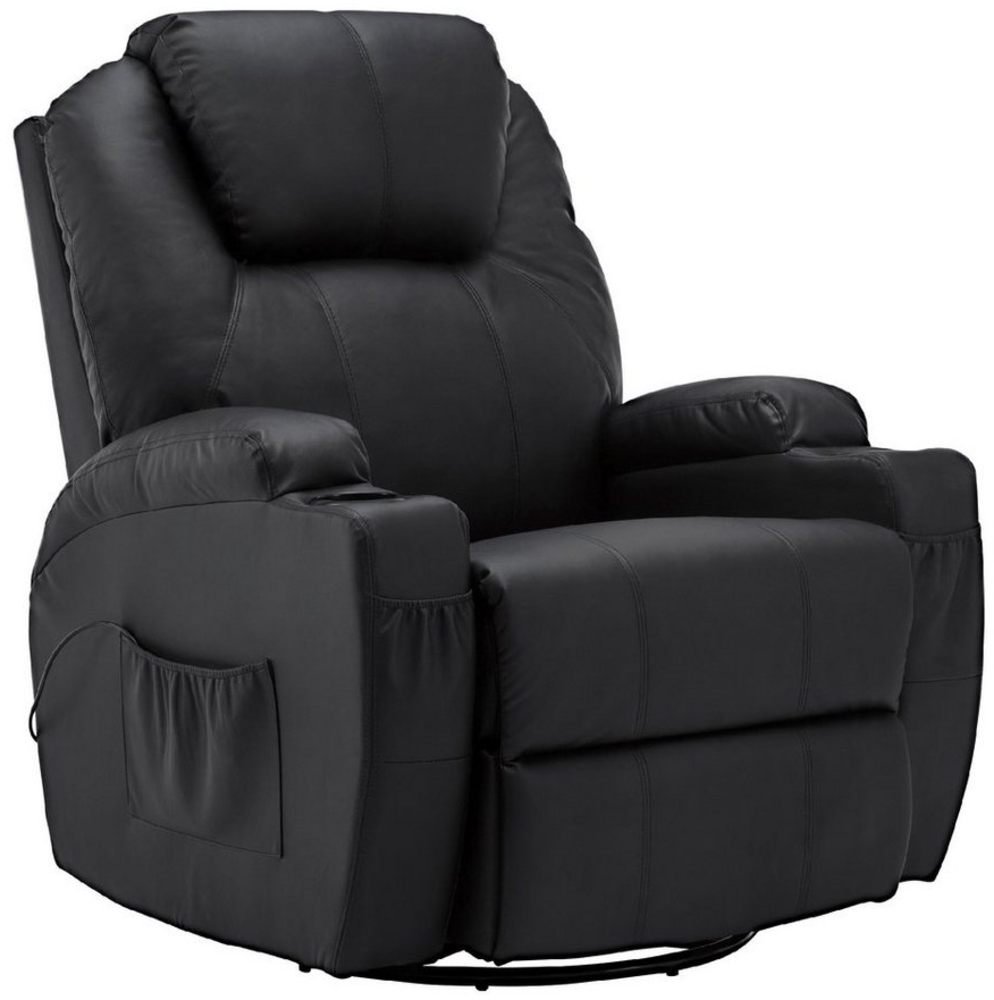 MCombo Relaxsessel MCombo manuell Massagesessel TV-Sessel Relaxsessel 7020, manuell, mit Heizung, 360° drehbar und schwenkbar, 100 × 92 × 109 cm Bild 1