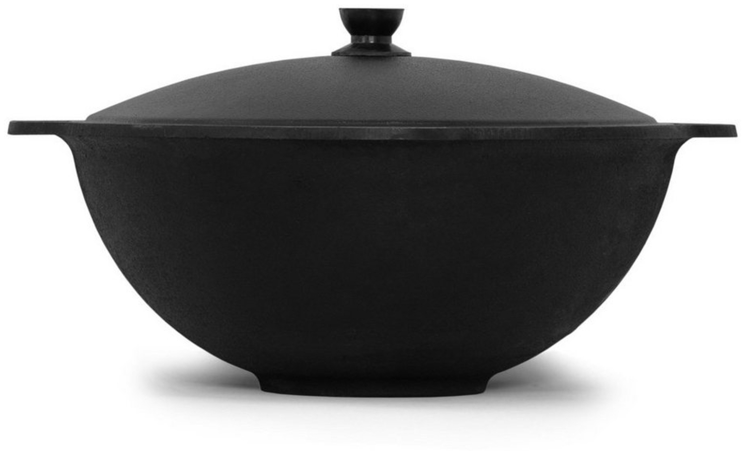 4BIG. fun Grilltopf NAMANGAN 22L Grilltopf WOK Uzbek Kasan Feuertopf, Gusseisen (Gusseisener Kasan mit Deckel) Bild 1