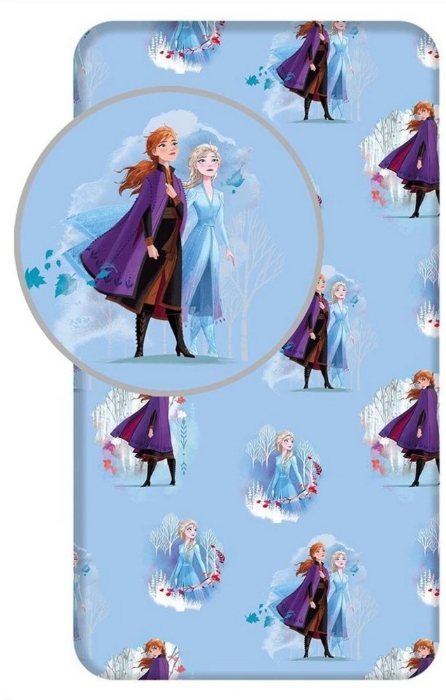 Disney Bettlaken Kinder Bettlaken Betttuch Spannbettlaken Disney Fr, Renforcé Bild 1