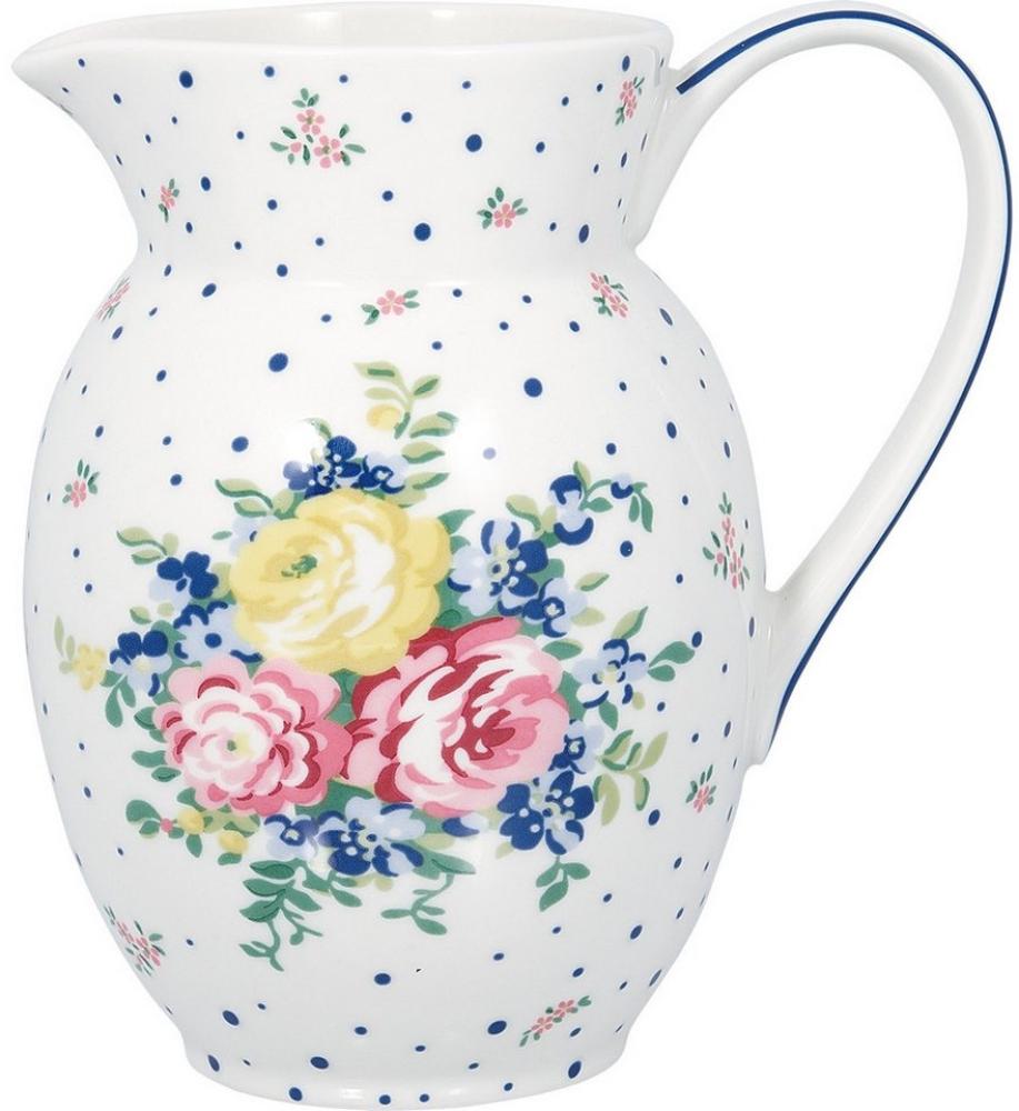 Greengate Kanne Laura Krug white 1,5 l Bild 1