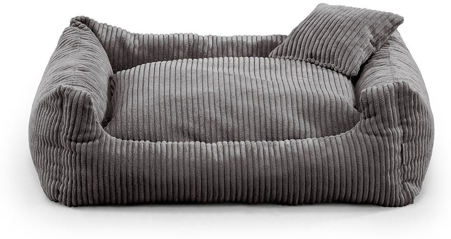 FAVRE Tierbett Soft Stripe Hundebett, Katzenbett, Farb- und Größenwahl, 100&% Polyester Bild 1