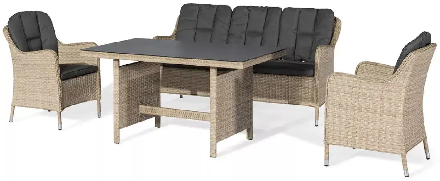 Walkerhill Polyrattan Garten-Garnitur 5-Personen Bild 1