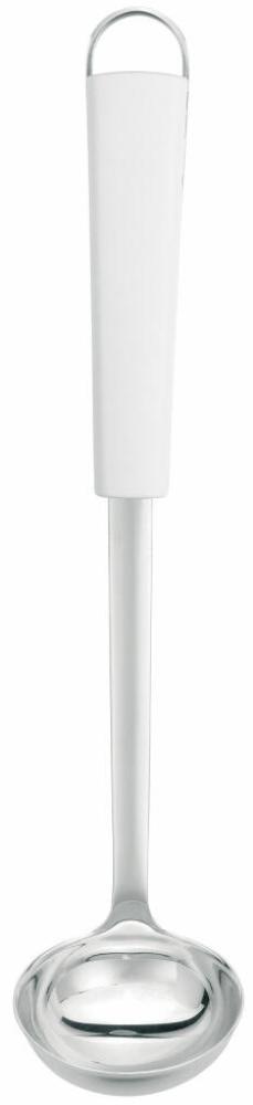 Brabantia Küchenhelfer Essential, Sossenlöffel/-Kelle, Weiß und Edelstahl, 400506 Bild 1