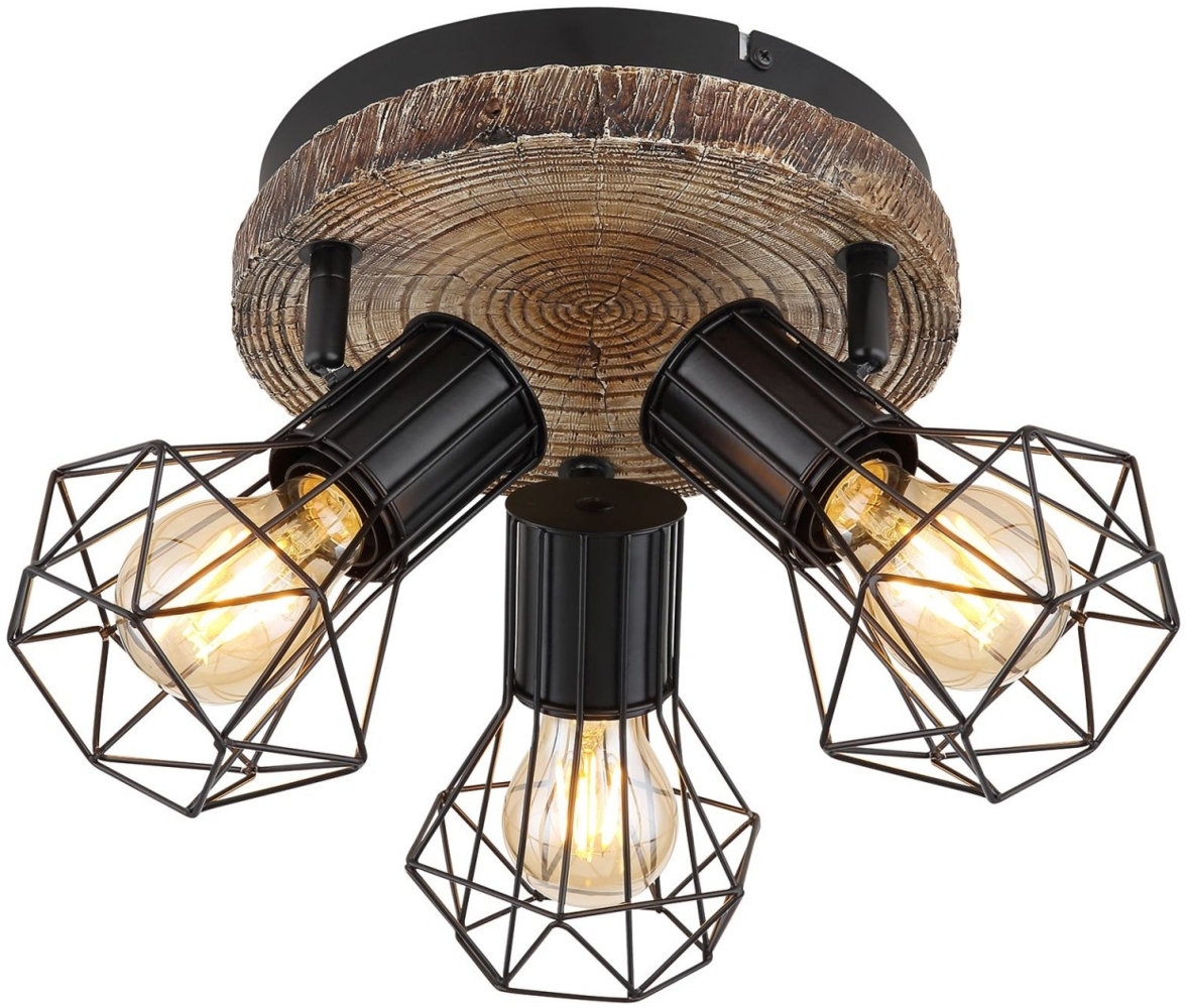 Deckenleuchte Wohnzimmer Deckenlampe Schlafzimmer Deckenstrahler 54017W-3 Bild 1