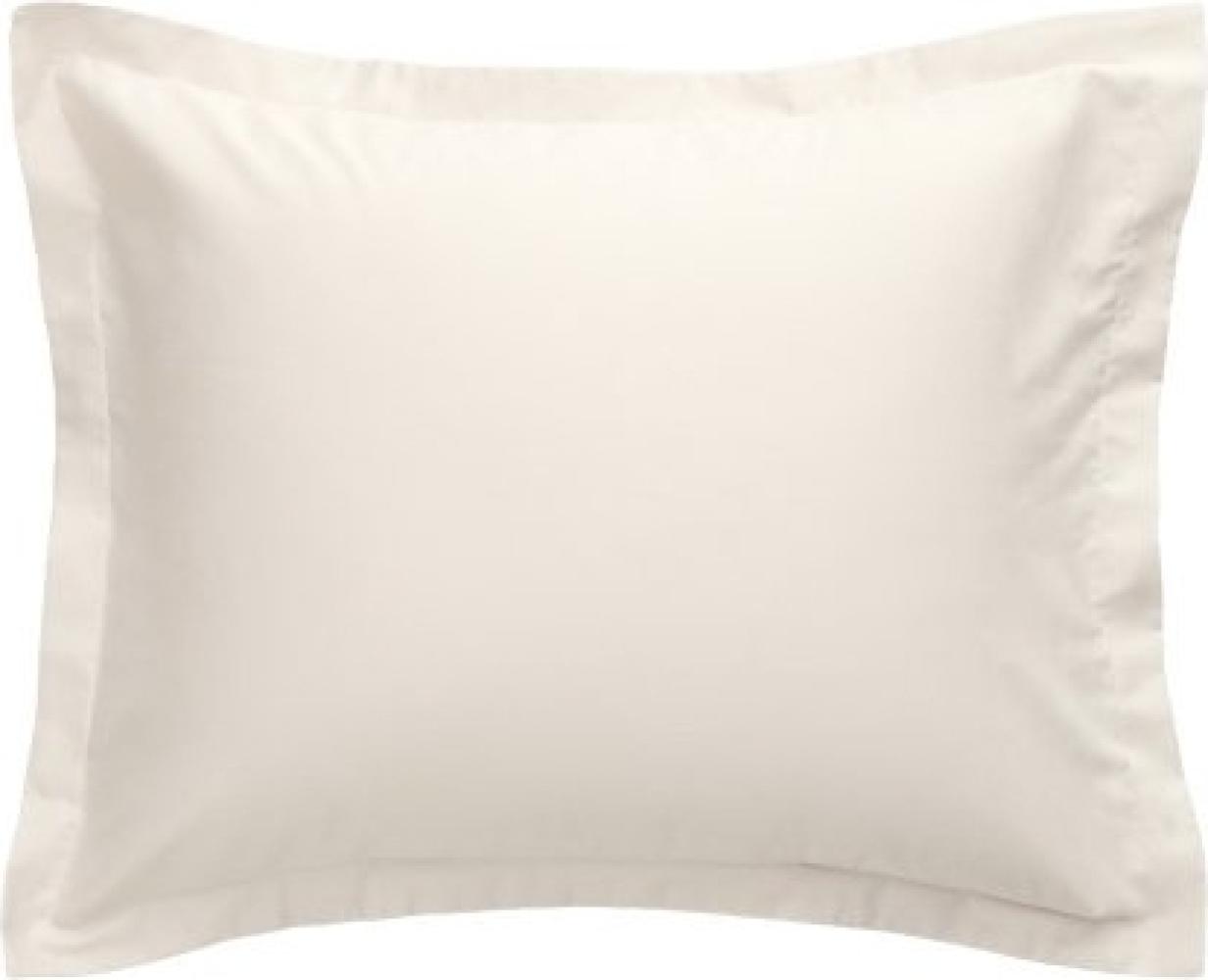 Gant Home Kopfkissenbezug mit Reißverschluss Sateen White Sand (80x80cm) 851029301-100-80x80 Bild 1