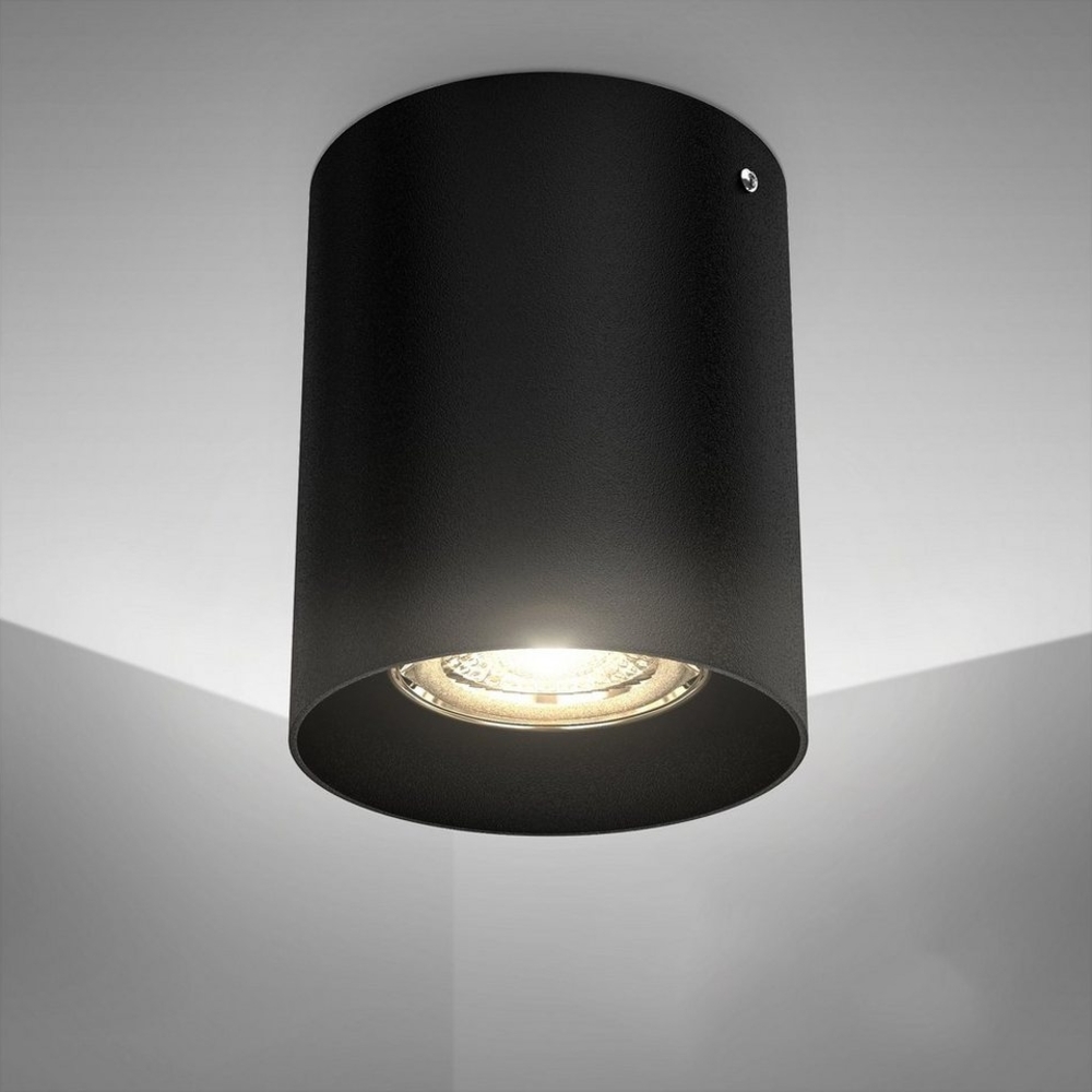 LED Deckenspot Aufbauleuchte Strahler Downlight Deckenlampe schwarz metall GU10 Bild 1