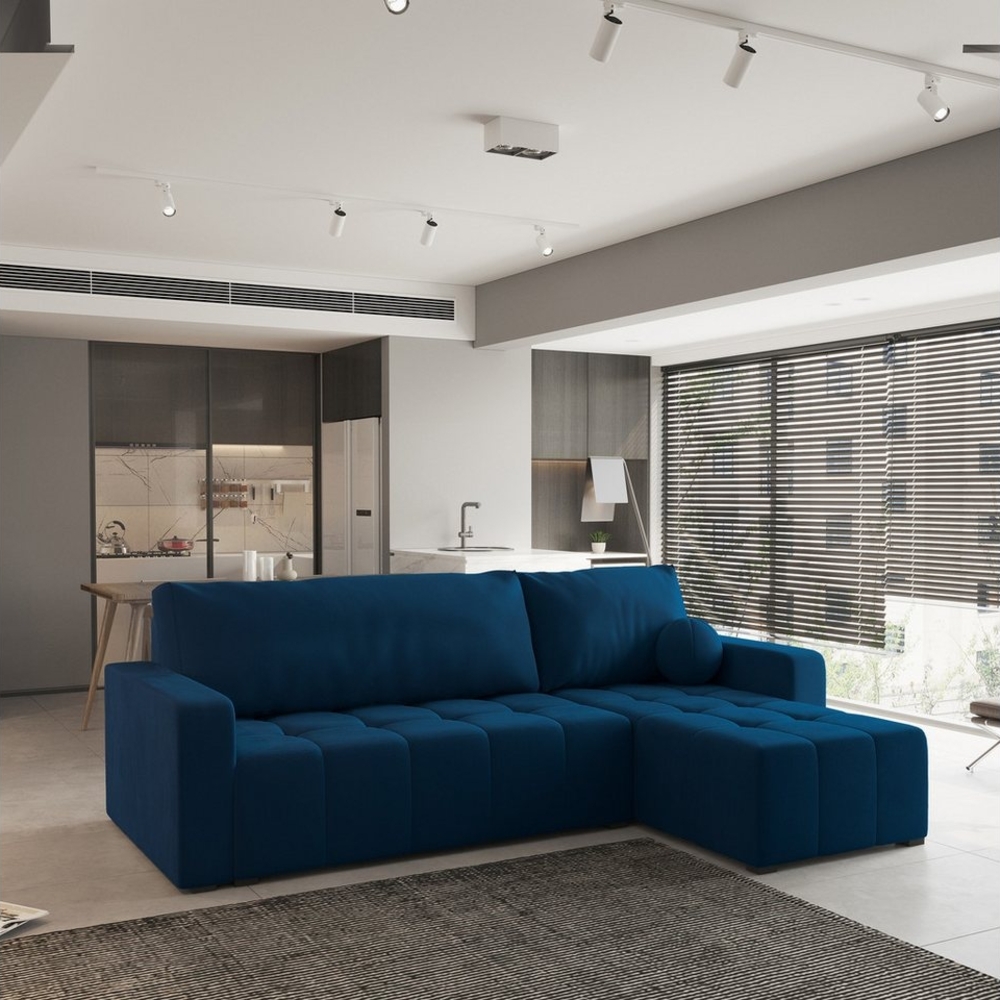 Masseno Ecksofa VOLIRA mit Schlaffunktion L-Form, Sofa mit Bettkasten Bild 1